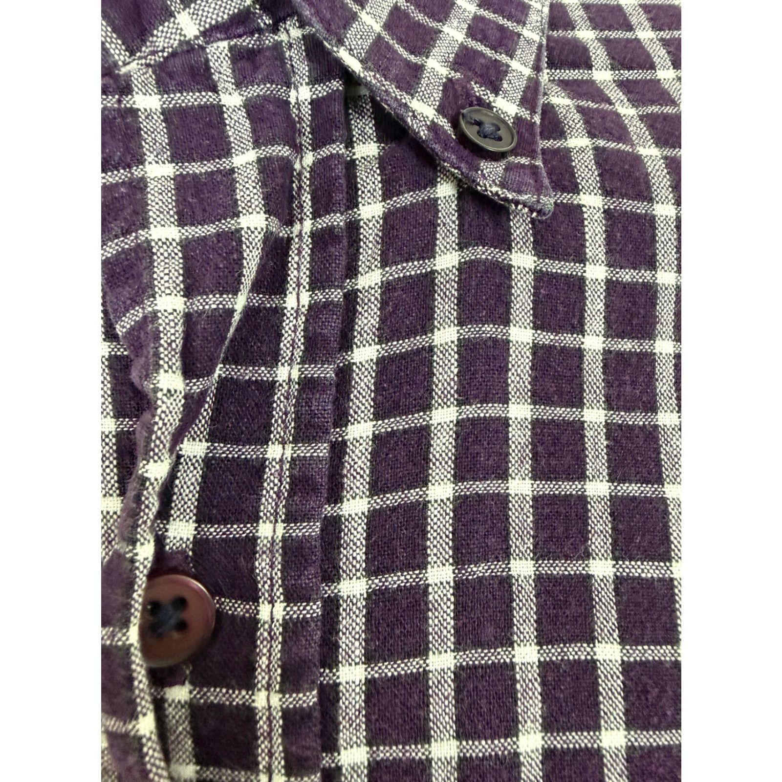 Walls VINTAGE Walls Ranch Wear Shirt Men Medium Button-Down Purple Check Western Cowboy Cotton Fashion Shirt Size US M / EU 48-50 / 2 - 6 Thumbnail