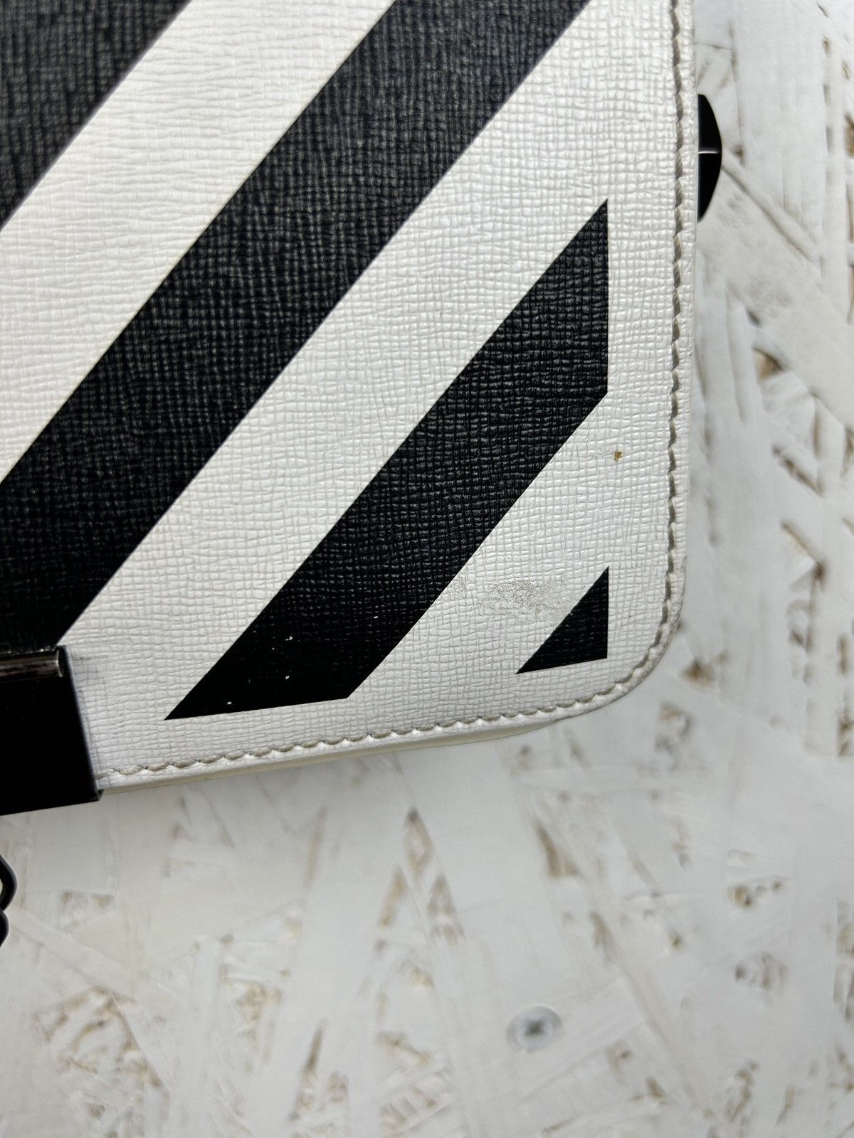 Off-White Off White Diag Crossbody Leather Bag Virgil Abloh Size ONE SIZE - 3 Thumbnail