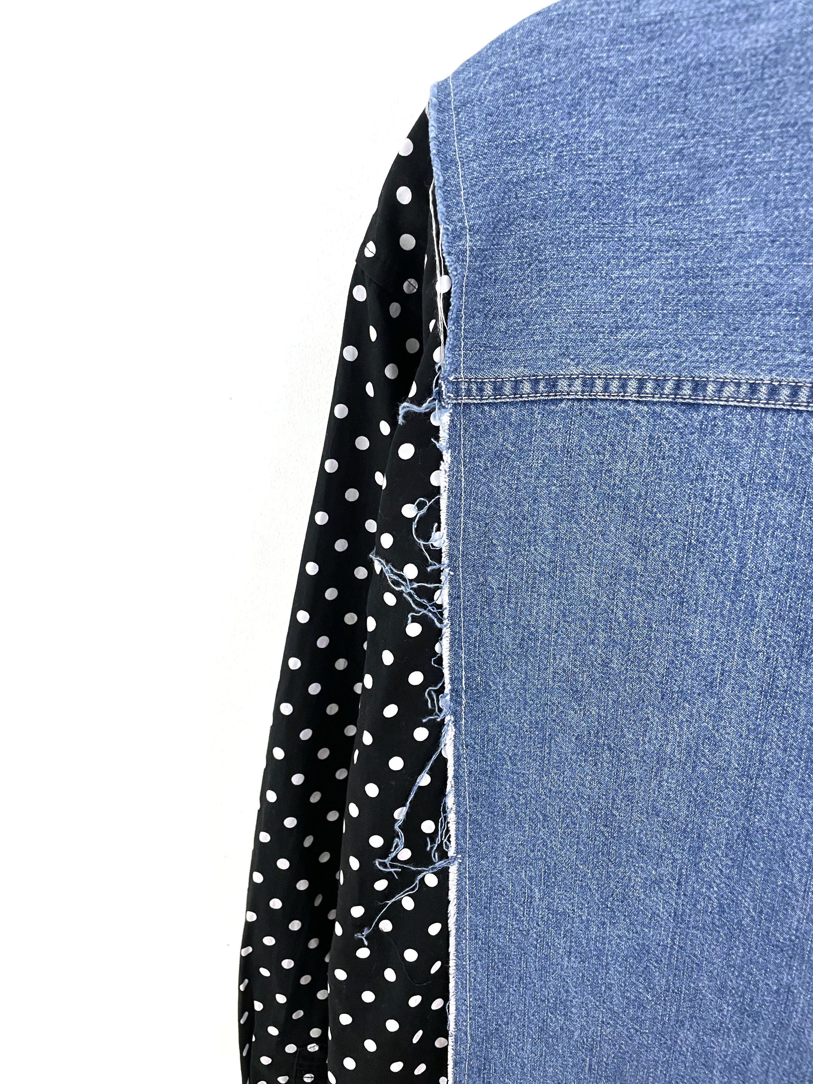 Comme des Garcons 2014 Hybrid Denim Shirt Size US L / EU 52-54 / 3 - 11 Thumbnail