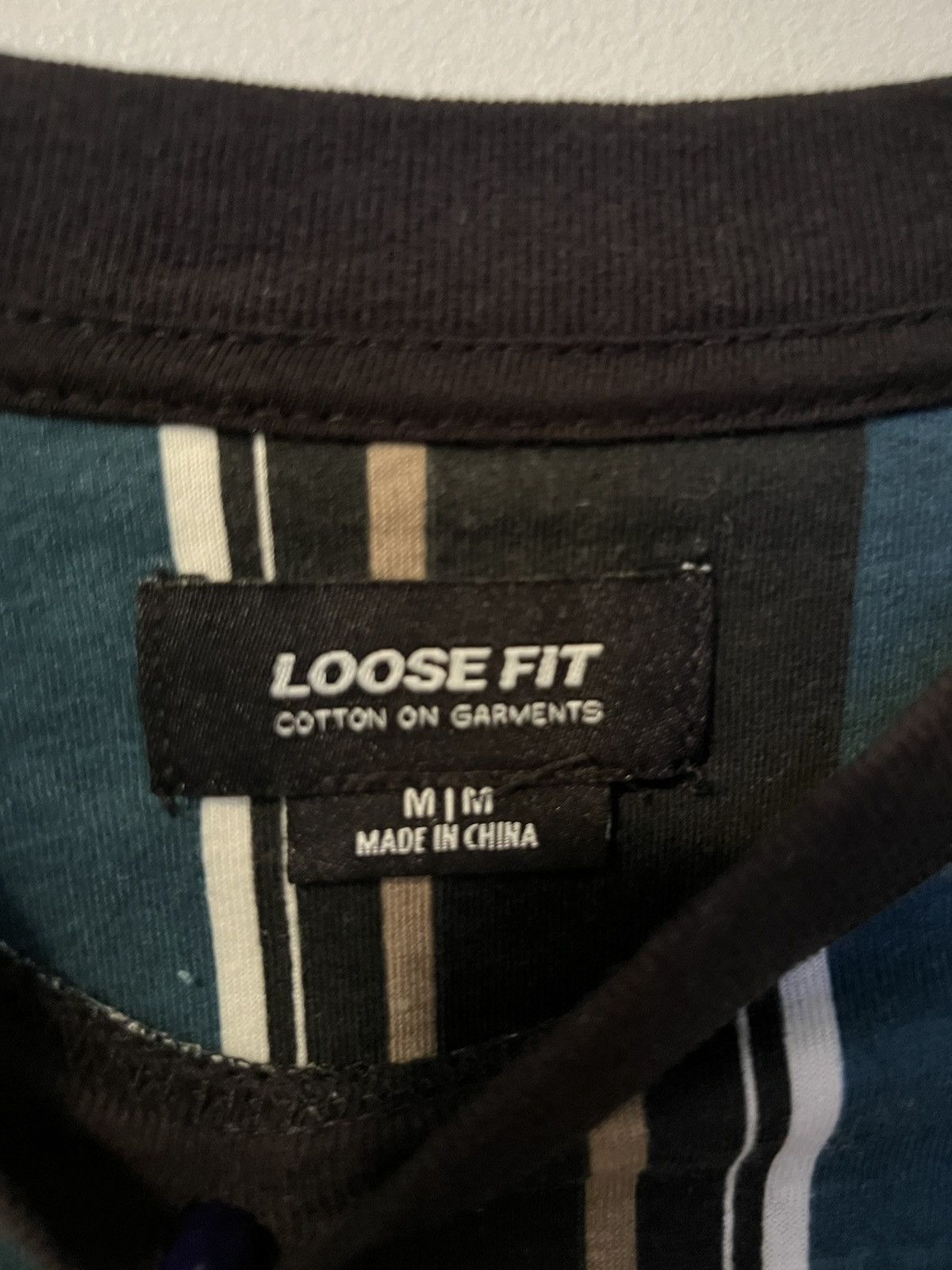 Cotton On Cotton On Supply Co Vertical Stripe Tee Size Medium Size US M / EU 48-50 / 2 - 4 Thumbnail