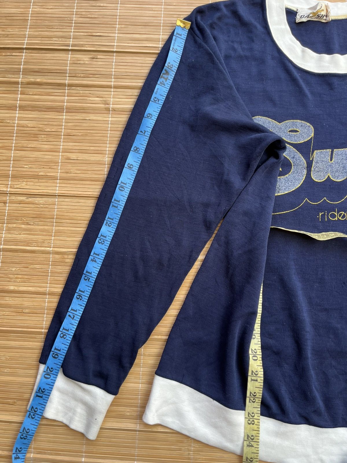 Japanese Brand Rare Vintage 60s/70s Surf Rider sweatshirt Size US M / EU 48-50 / 2 - 13 Thumbnail
