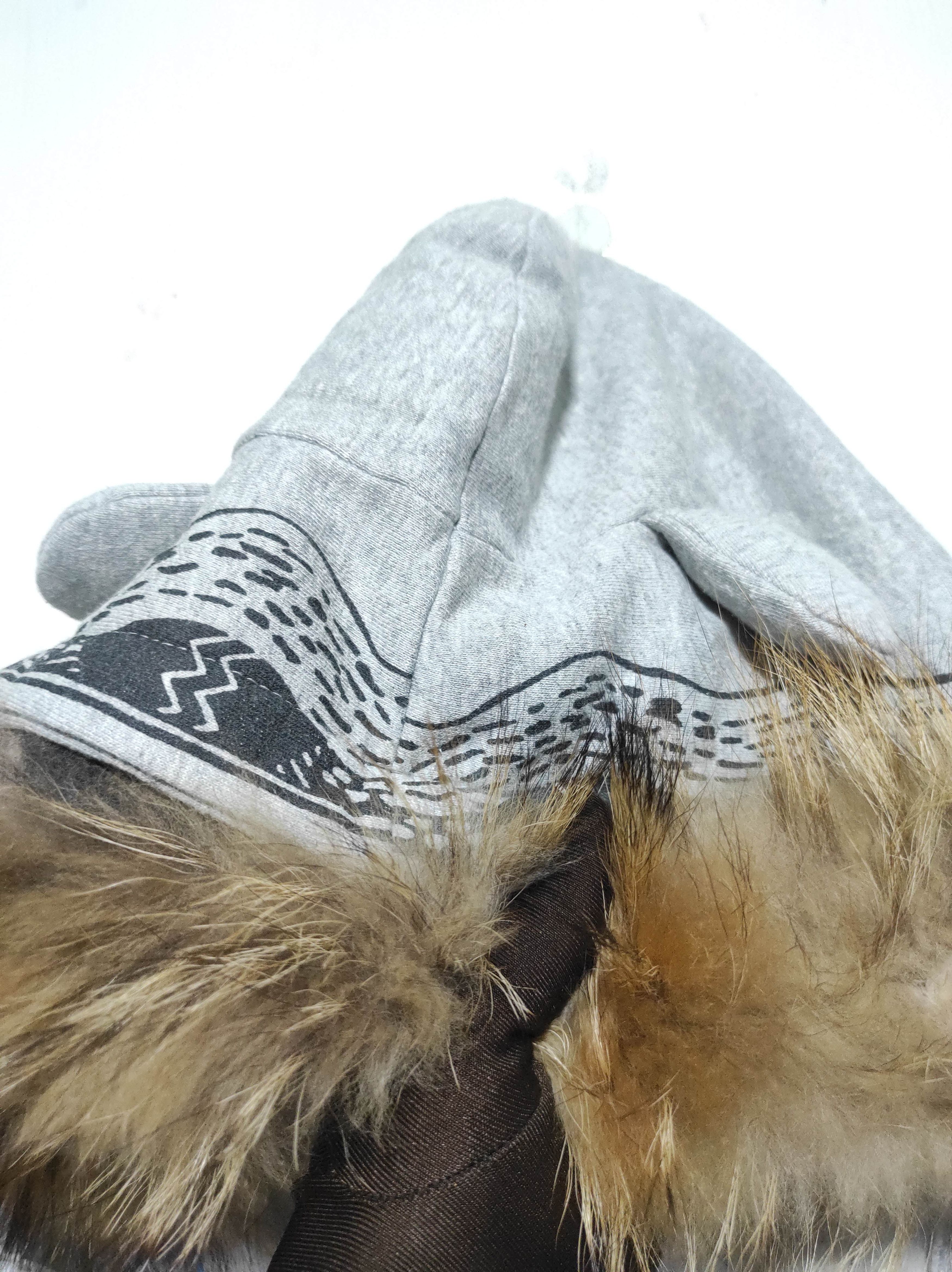 Japanese Brand Lazer Heaven Ear zip fur hoodie ifsix LGB style Size US L / EU 52-54 / 3 - 18 Thumbnail