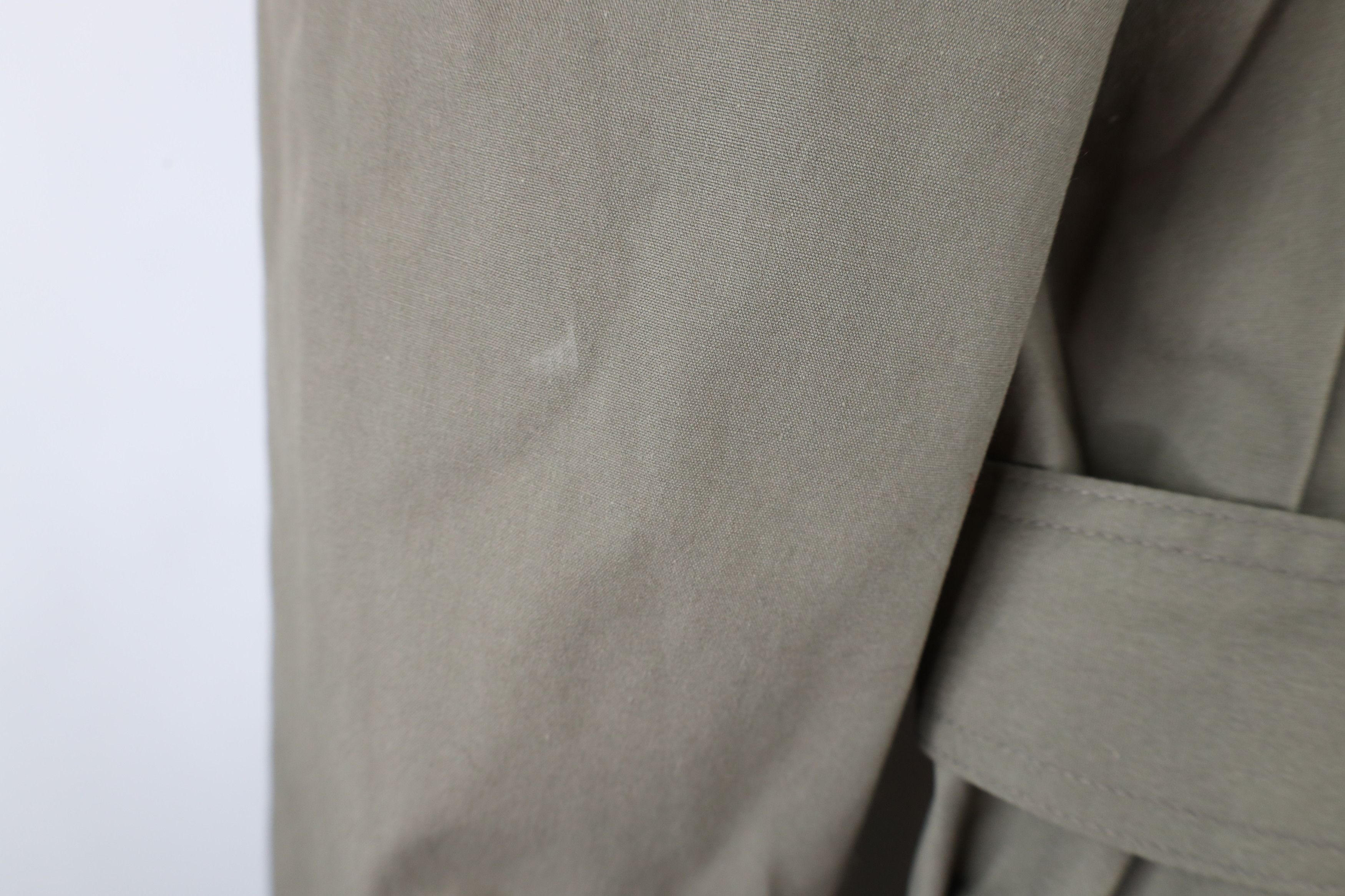 Vintage Vintage 90s Military Weather Trench Coat Jacket Pewter USA Size US L / EU 52-54 / 3 - 9 Thumbnail