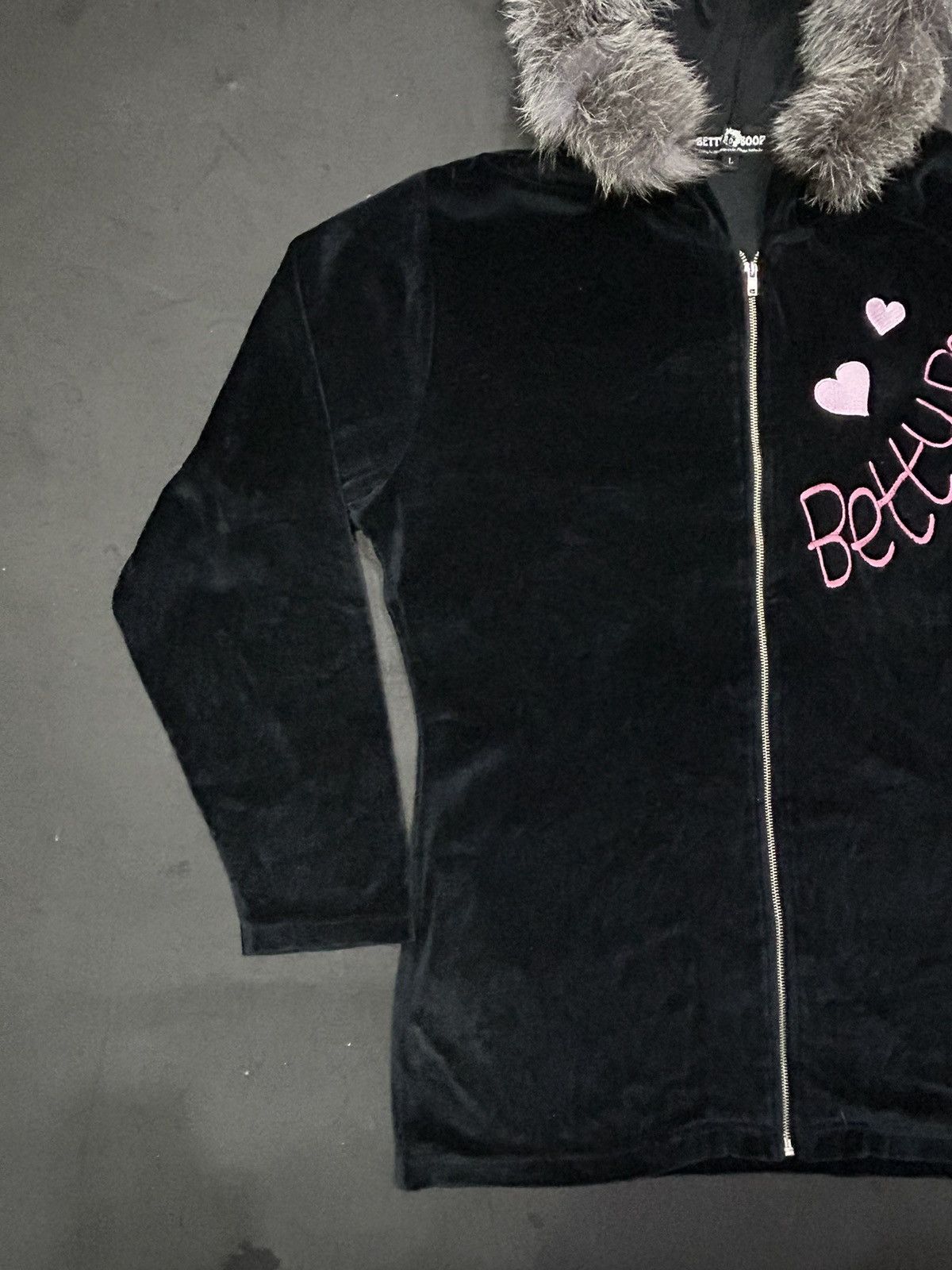 Cartoon Network 💸BINDINGOFFER💸Betty Boop Zip Fur Hoodie Velvet Size US L / EU 52-54 / 3 - 3 Thumbnail