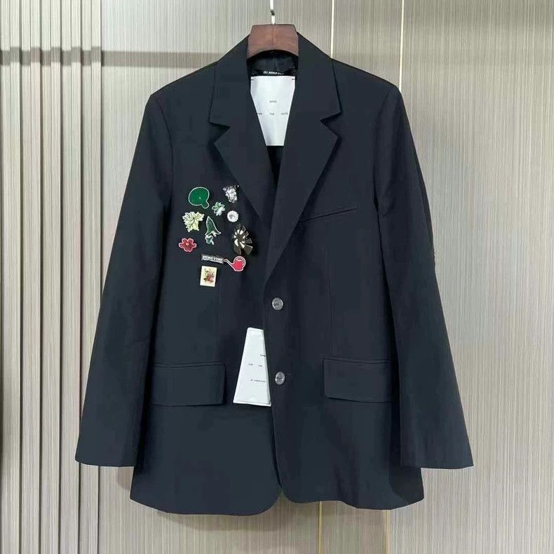 Song For The Mute Song For The Mute Badge suit jacket Size 50R - 1 Thumbnail
