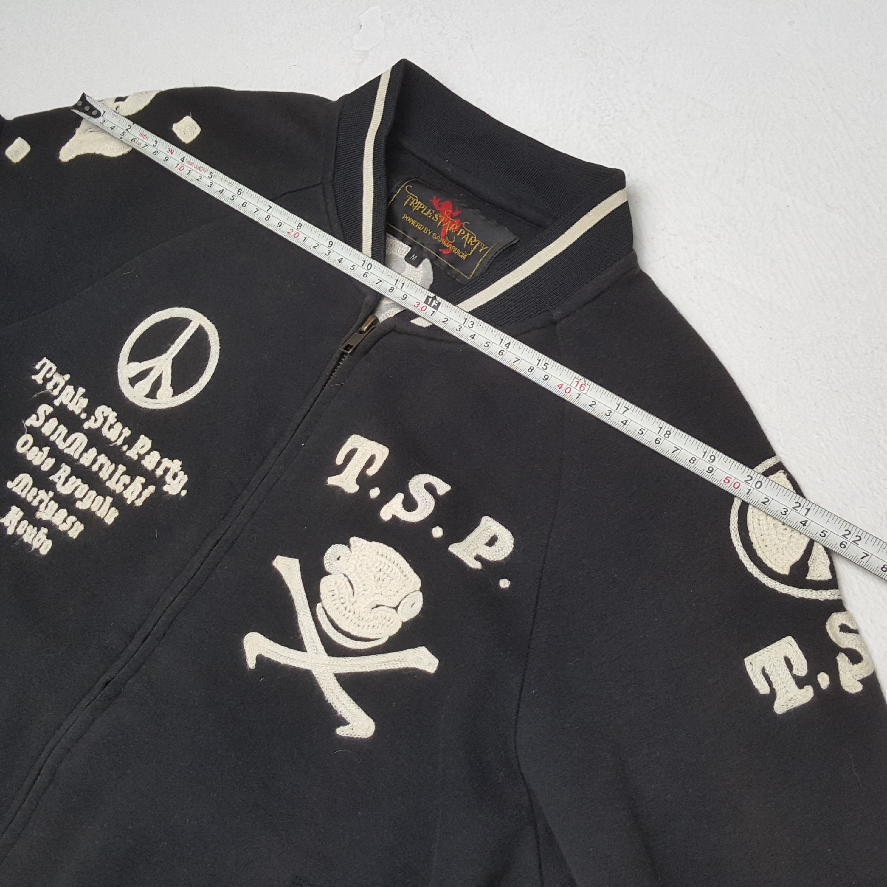 Japanese Brand TRIPLES STAR PARTY Streetwear Style Sweater Jacket Size US M / EU 48-50 / 2 - 5 Thumbnail