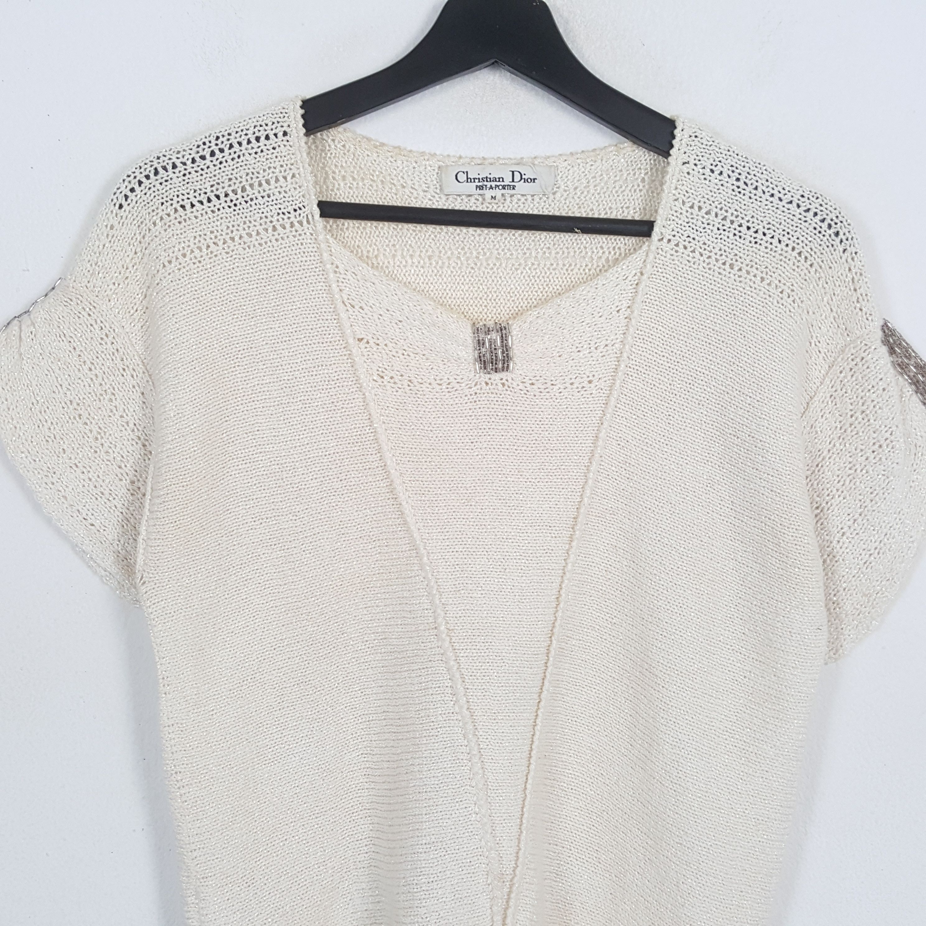 Christian Dior Monsieur × Designer × Vintage CHRISTIAN DIOR Designer Brand Fashion Style Tshirt Size S / US 4 / IT 40 - 2 Thumbnail