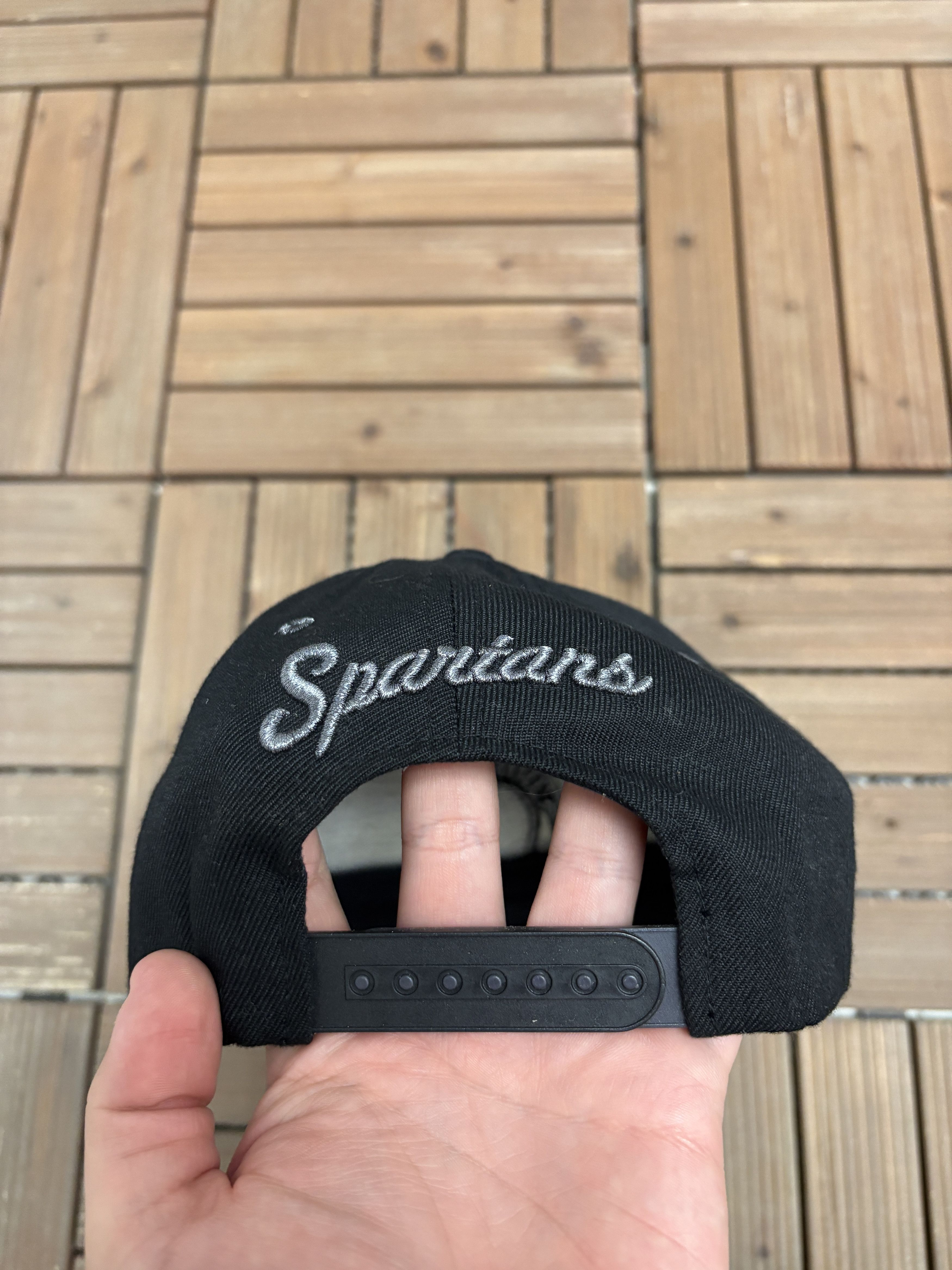 Zephyr Michigan State Spartans Vintage Black Snap Back Hat Cap Size ONE SIZE - 5 Thumbnail