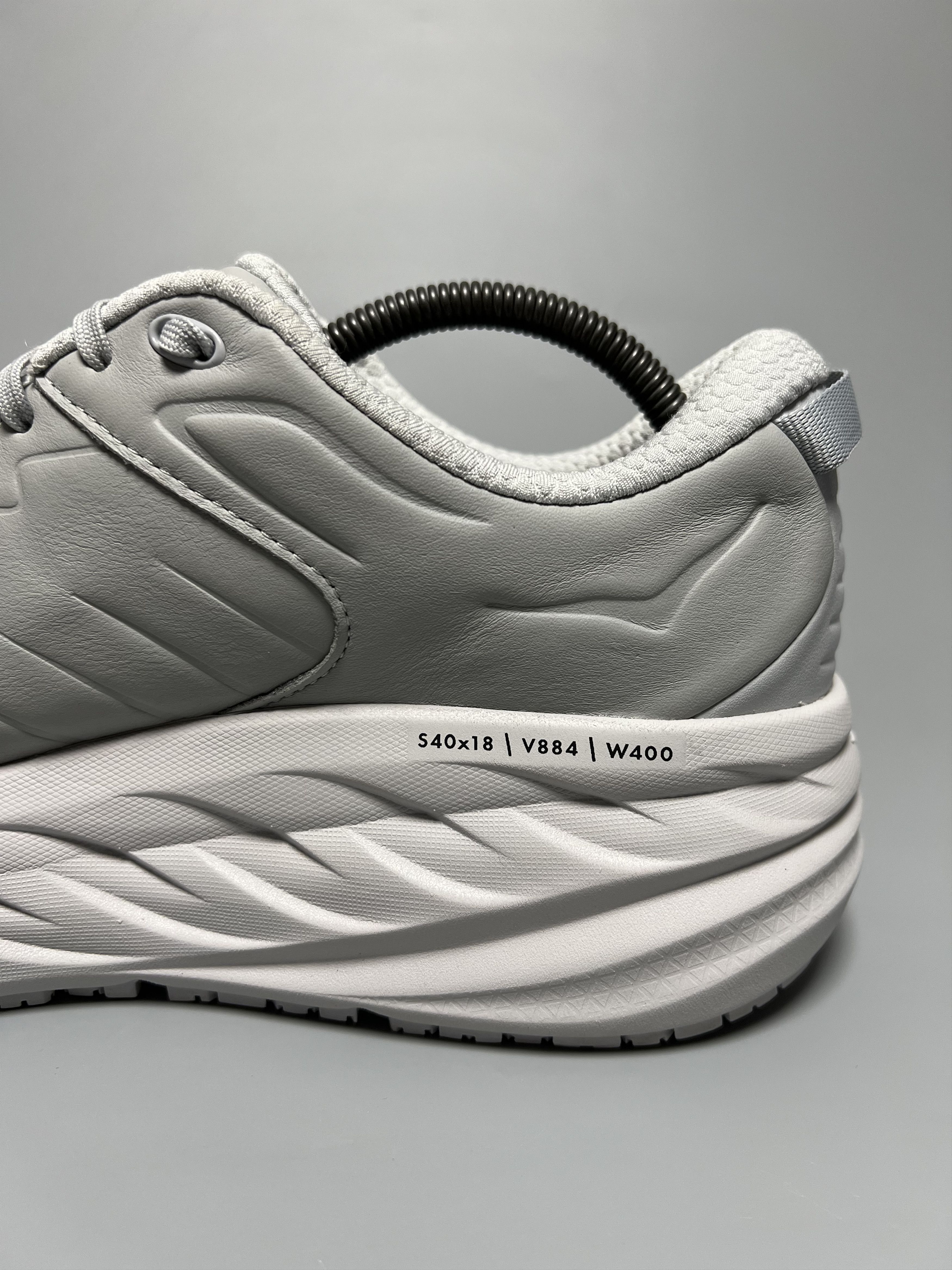 Hoka × Leather Hoka One One Bondi SR Running Shoes Walking Slip Resistant Size US 11.5 / EU 44-45 - 11 Thumbnail