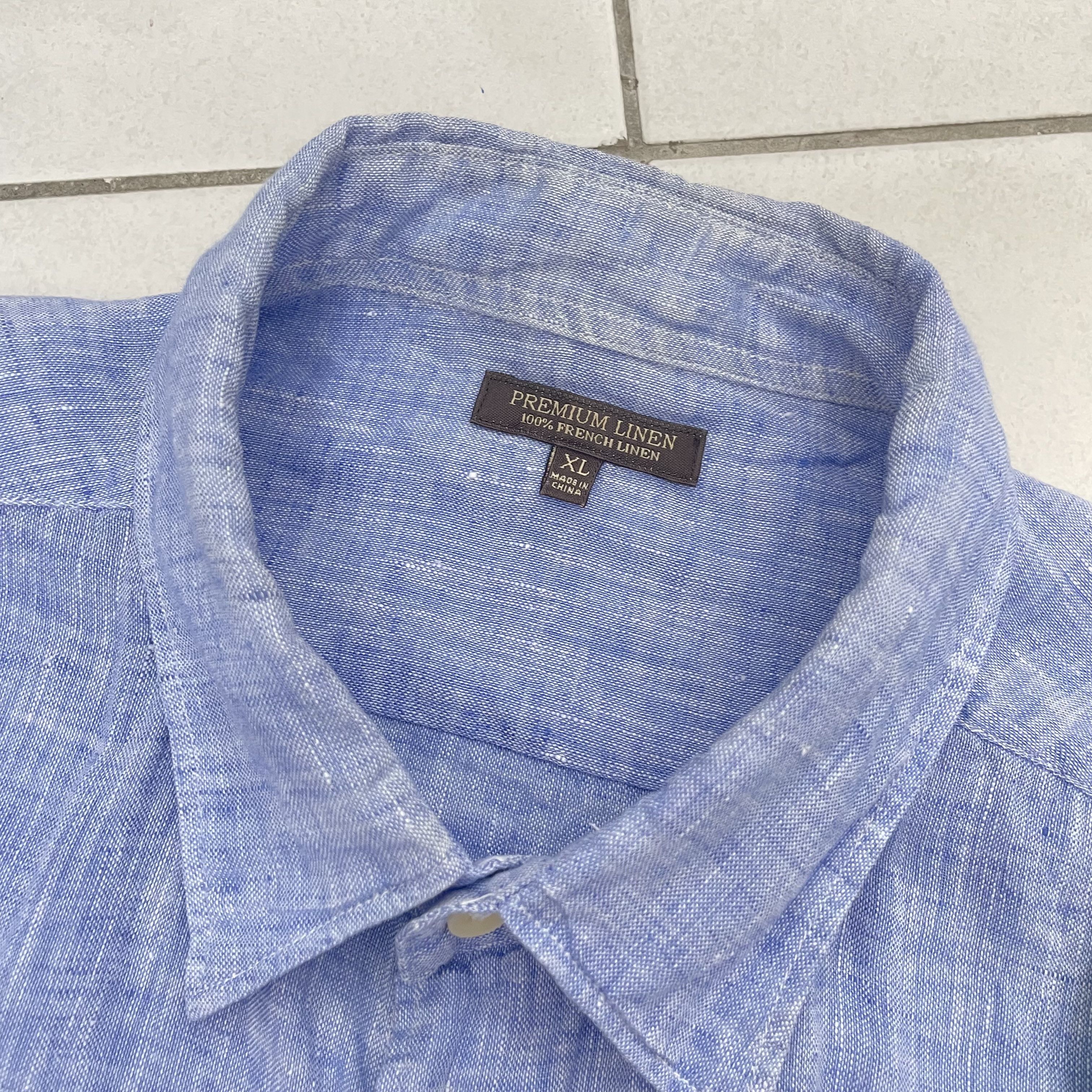 Uniqlo ⭐️SALE⭐️ [XL] UNIQLO FRENCH LINEN SHIRT Size US XL / EU 56 / 4 - 4 Thumbnail