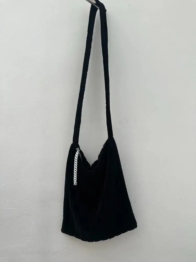 Raf Simons Raf Simons Raf Simons Chain Velvet Tote Bag-2506 Size ONE SIZE - 1 Thumbnail