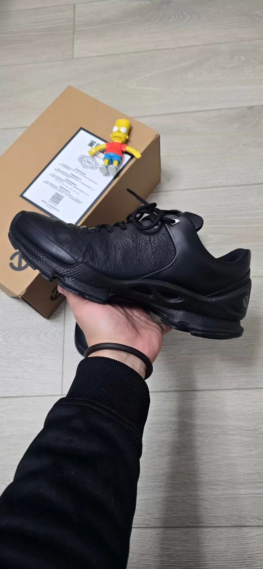 Ecco ECCO Biom C 15th Anniv Black Samurai 44 (Org Box) 1749 Size US 11 / EU 44 - 4 Thumbnail