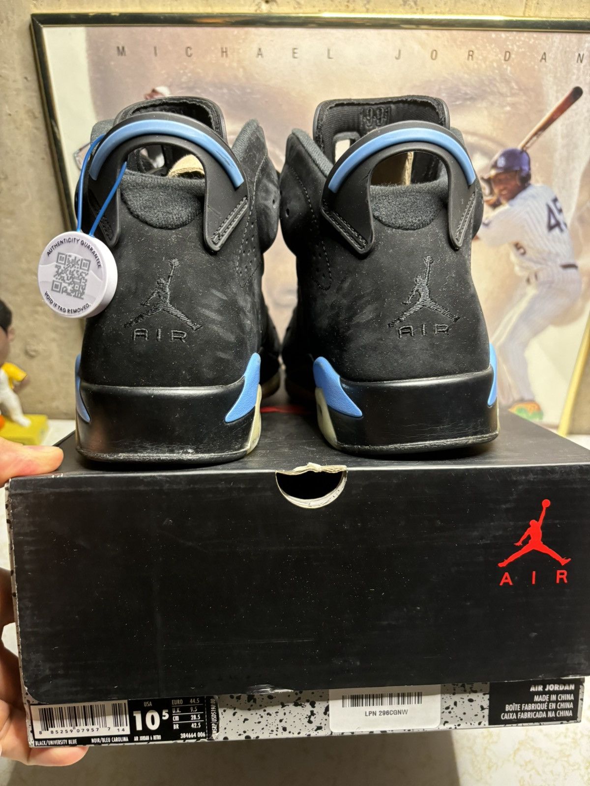 Jordan Brand Jordan Retro 6 ‘unc’ Size US 10.5 / EU 43-44 - 7 Thumbnail
