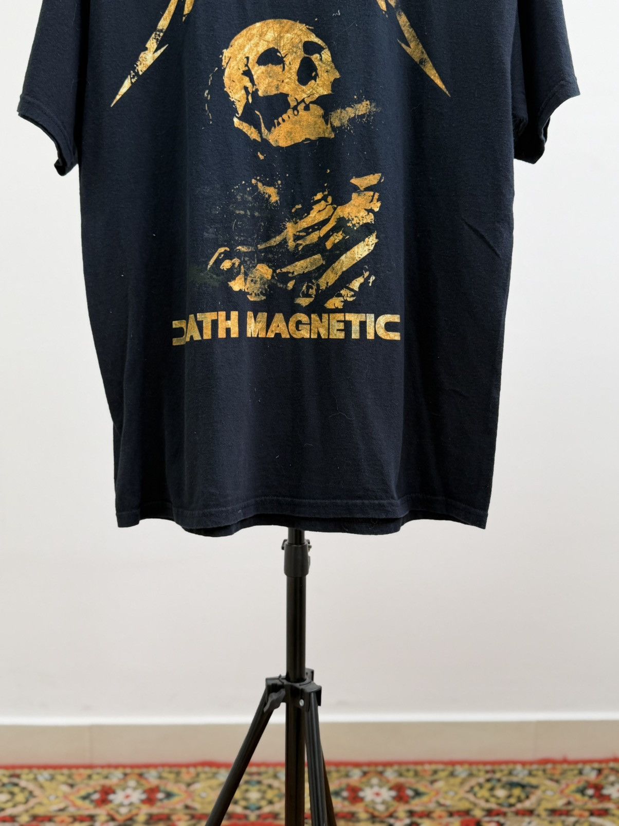 Band Tees Metallica “Death Magnetic” 2008 Tour Merch Tee Shirt Size US M / EU 48-50 / 2 - 5 Thumbnail