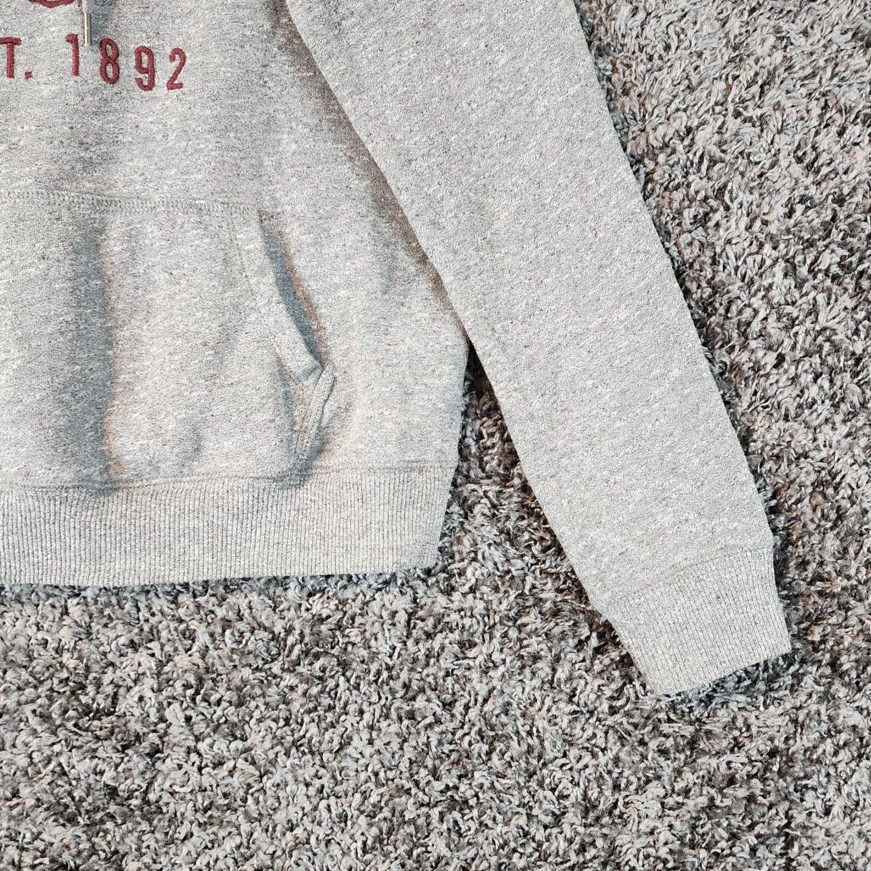 Abercrombie & Fitch Abercrombie & Fitch Gray Pullover Hoodie Long Sleeve Women's Medium Size M / US 6-8 / IT 42-44 - 2 Thumbnail
