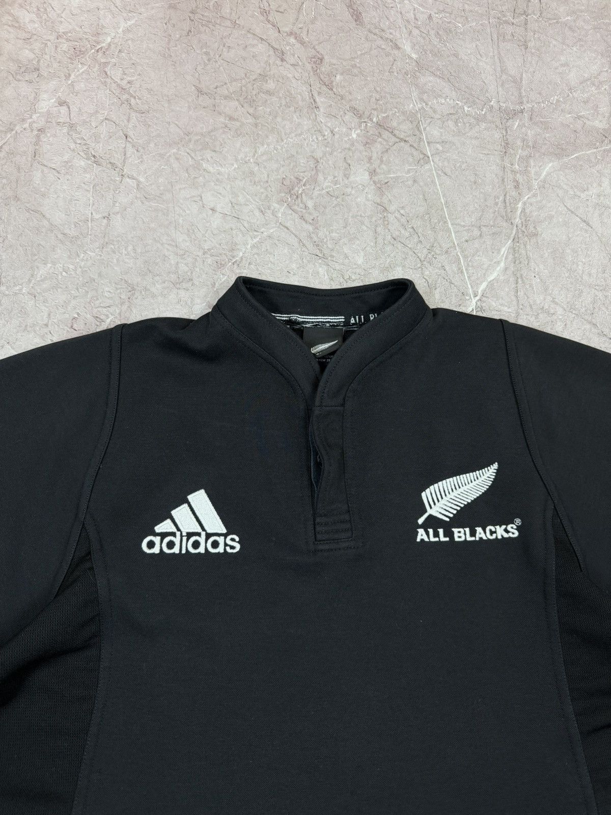 All Blacks Adidas All Blacks Rugby Polo Shirt Black Size US S / EU 44-46 / 1 - 5 Thumbnail
