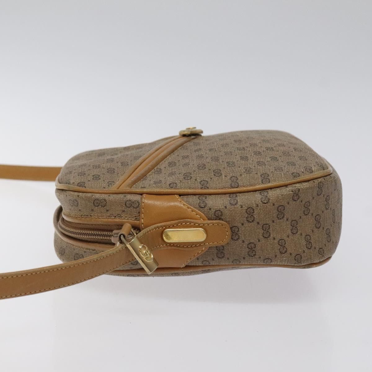 Gucci GUCCI Micro GG Supreme Shoulder Bag Pvc Beige Size ONE SIZE - 4 Thumbnail
