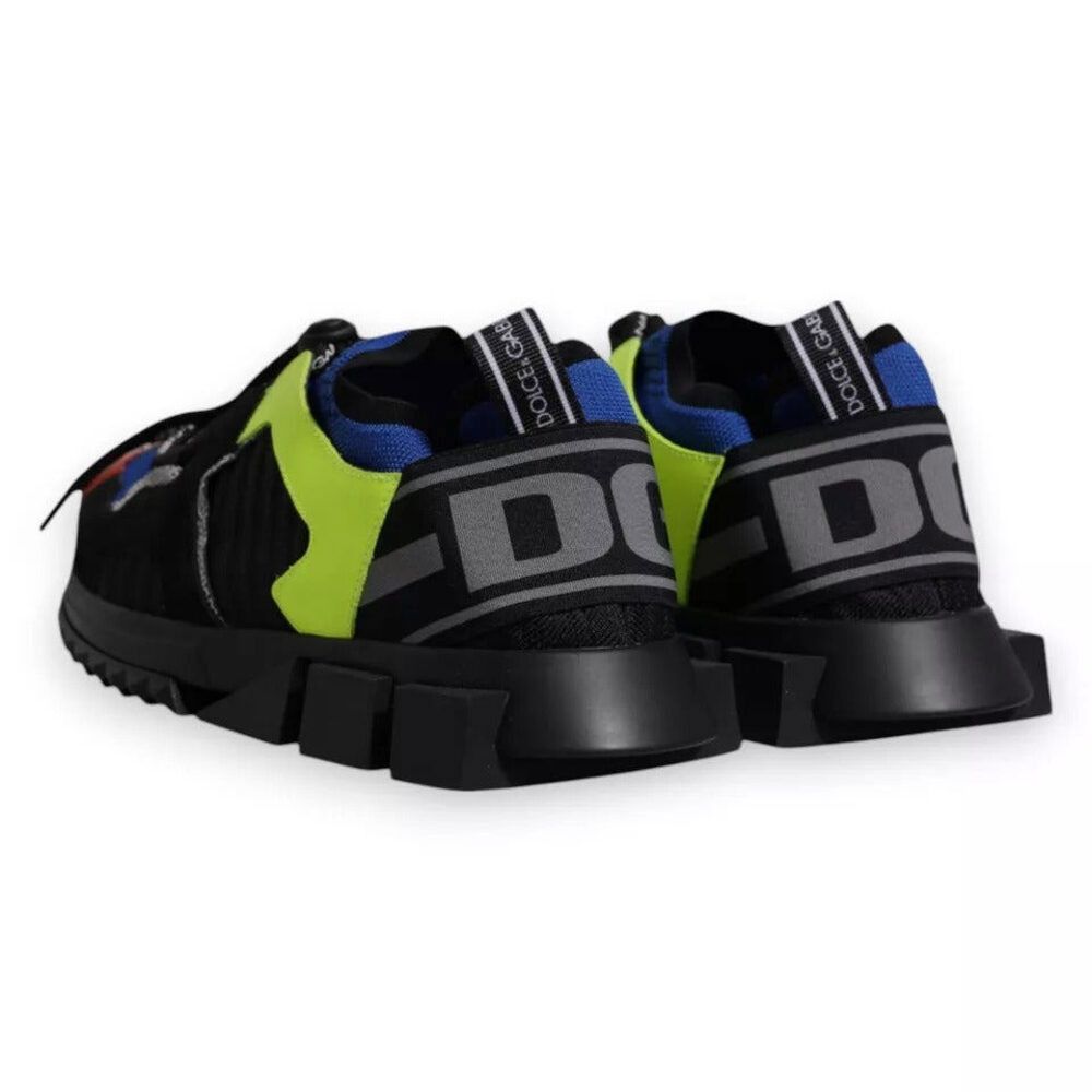 Dolce & Gabbana Dolce & Gabbana Multicolor Low Top Sorrento Sneakers Shoes Size US 9 / EU 42 - 2 Thumbnail