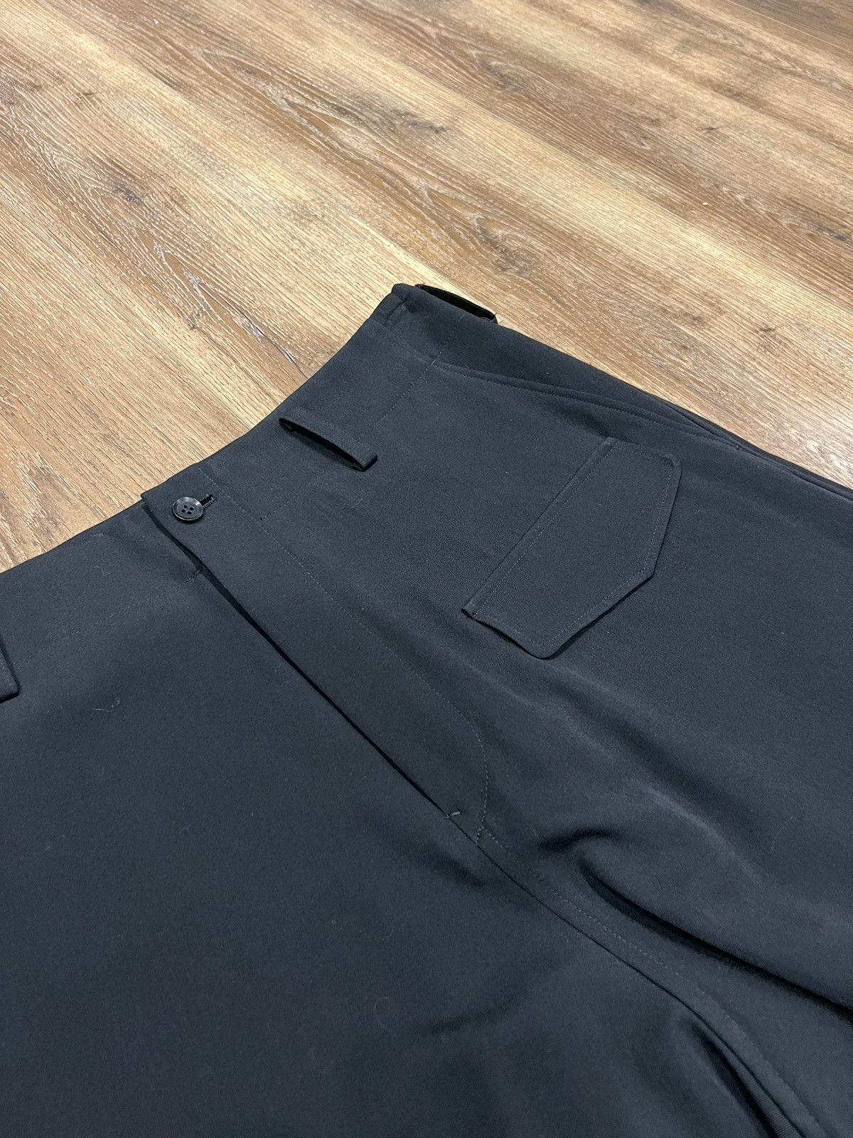 Yohji Yamamoto Knee Patch Pants, Drop Crotch Size US 32 / EU 48 - 6 Thumbnail