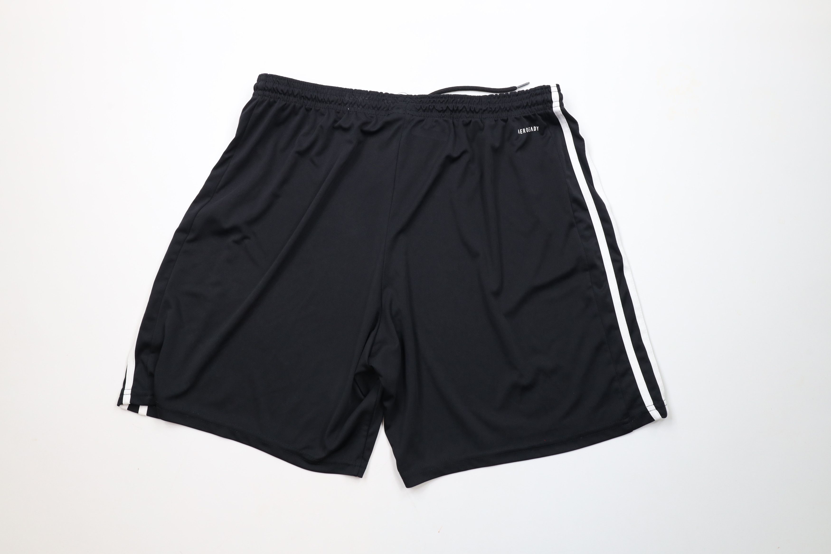 Adidas × Vintage Vintage Adidas Above Knee Running Soccer Shorts Black Size US 36 / EU 52 - 7 Thumbnail