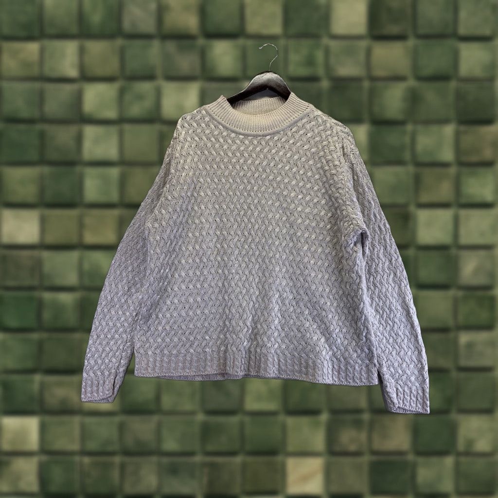 Vintage VINTAGE Cotton Forever US Made Ivory Knit Sweater Womens XL-6854 Size XL / US 12-14 / IT 48-50 - 1 Thumbnail
