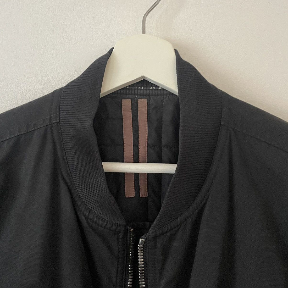 Rick Owens Rick Owens black bomber Size US L / EU 52-54 / 3 - 5 Thumbnail