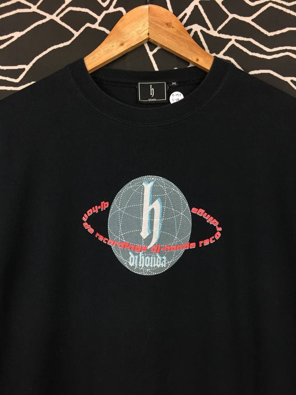 Dj Khaled × Rap Tees × Vintage Vtg DJ Honda Big Logo Streetwear Hip Hop Rave Rap Tees Size US M / EU 48-50 / 2 - 3 Thumbnail
