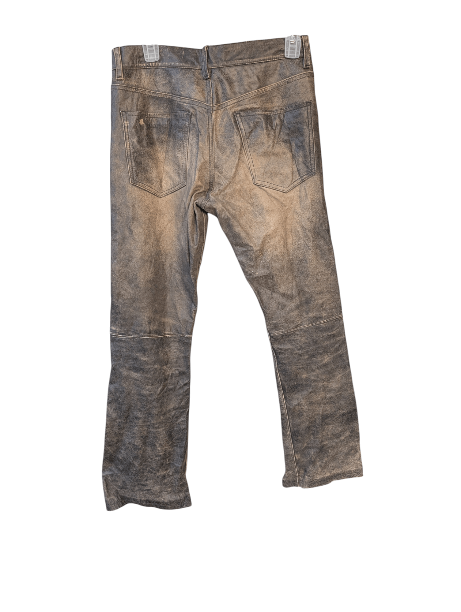 Japanese Brand Vintage Scoopman Japan Leather Pant Size US 30 / EU 46 - 2 Thumbnail