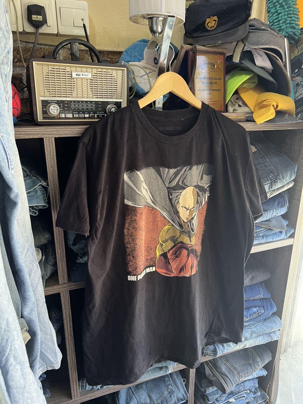 Anime 🔥One Punch Man Big Printed Tee Size US L / EU 52-54 / 3 - 3 Thumbnail