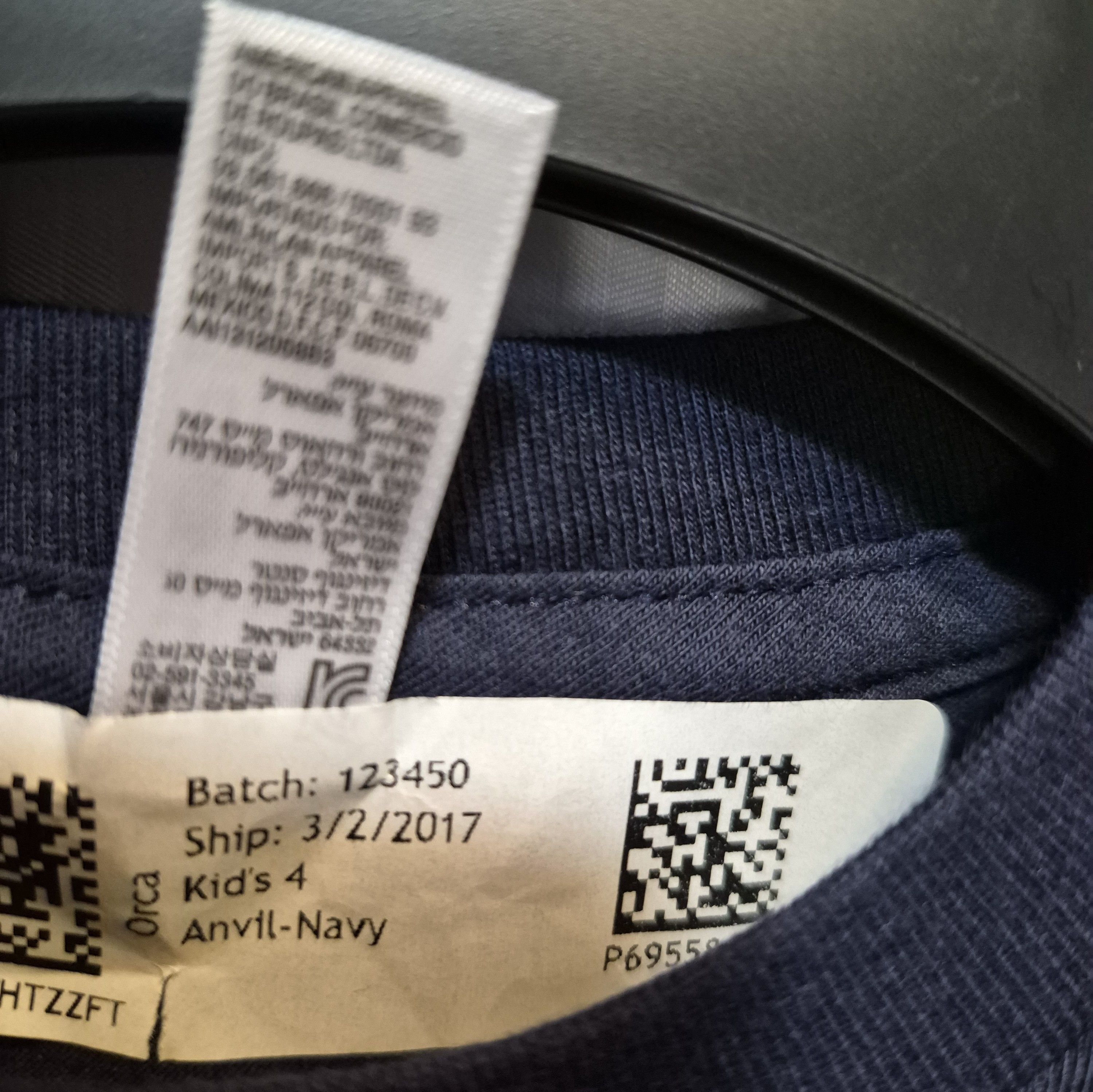 Gildan Navy Size Girl's 4 Tee with Pink Texas "Home" Graphic NWT Size XXS / US 00 / IT 34 - 3 Thumbnail