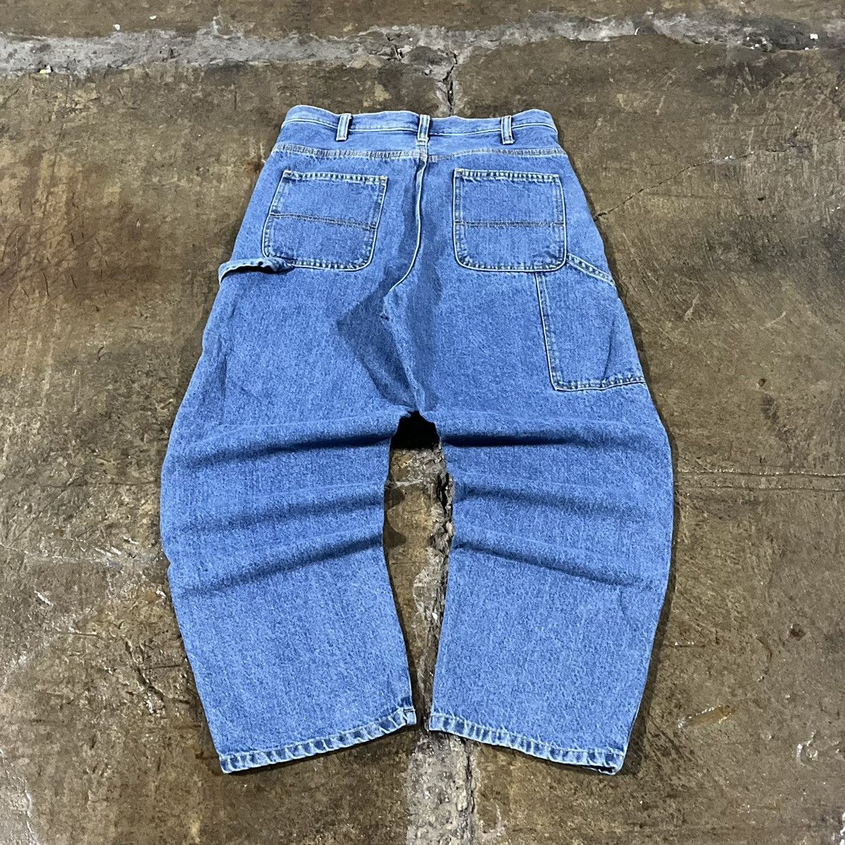 Carhartt × Vintage Crazy Y2K Carhartt Style Carpenter Jeans Workwear Skater Size US 32 / EU 48 - 1 Thumbnail