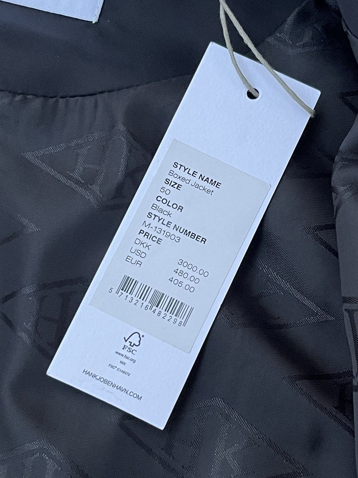 Han Kjobenhavn !DS! FW22 Han Kjobenhavn Boxed Black Nylon Jacket Size US M / EU 48-50 / 2 - 20 Thumbnail