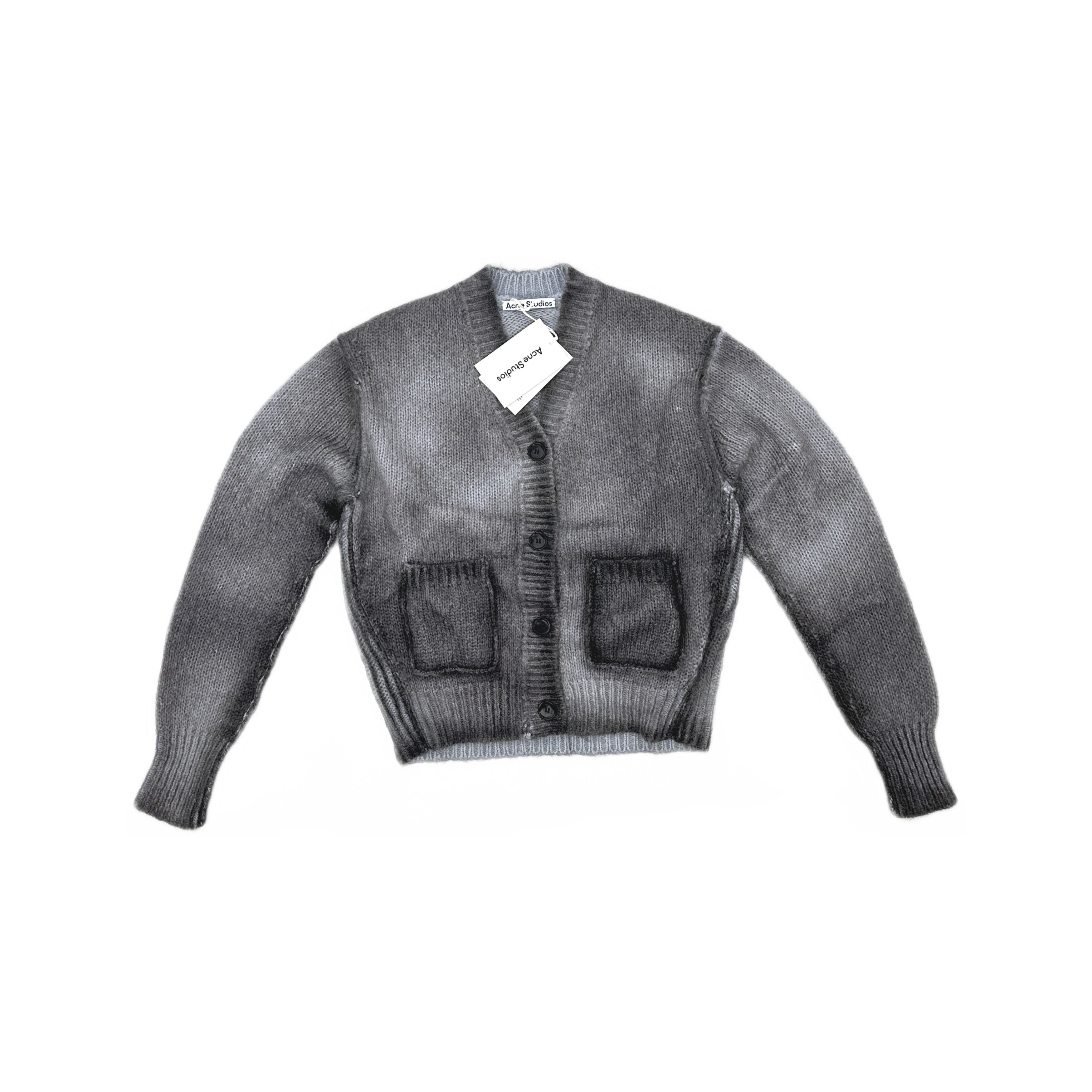 Acne Studios Acne Studios Mohair Gradient Cardigan Size XXS Size XXS / US 00 / IT 34 - 1 Thumbnail