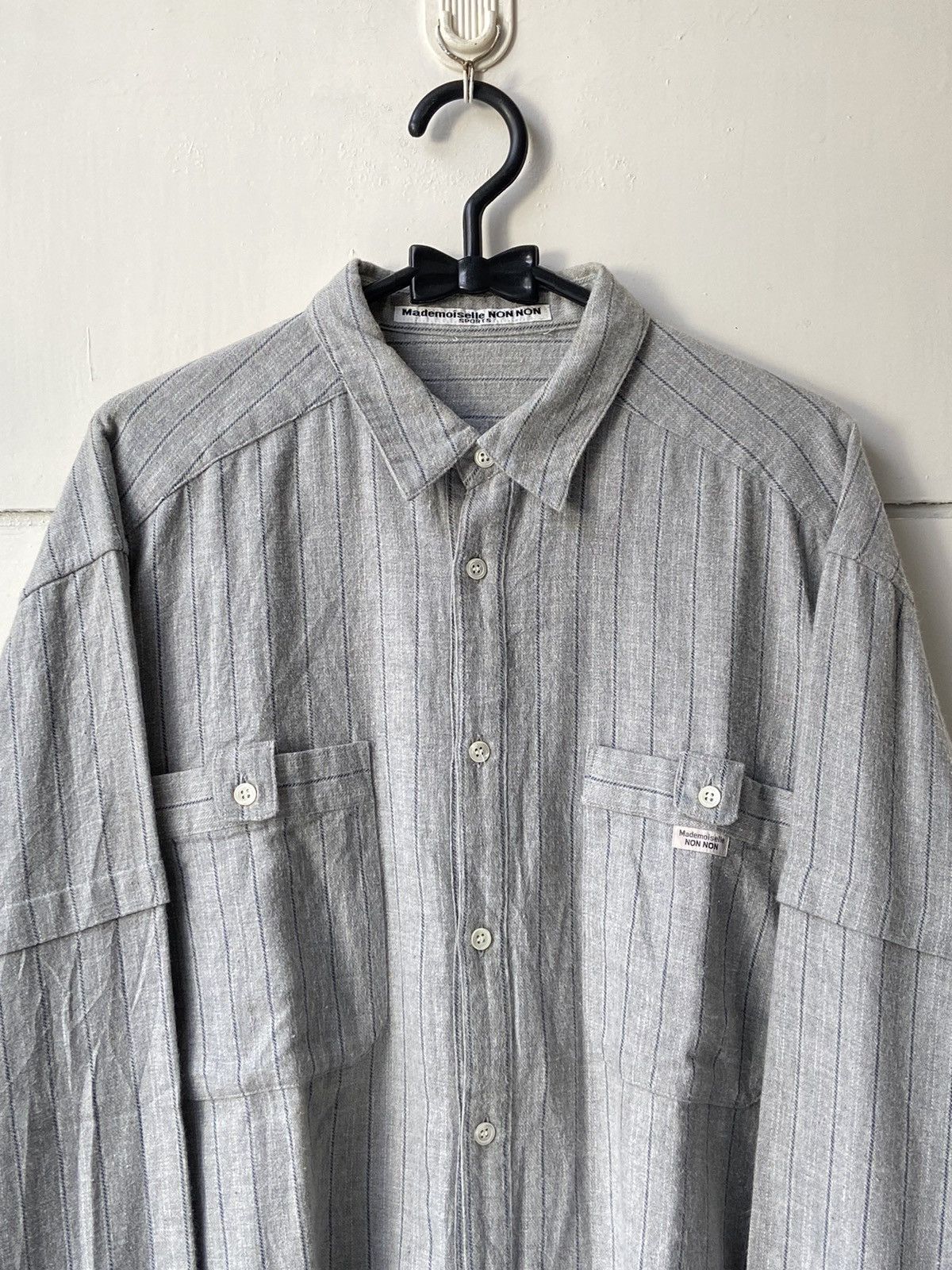 Issey Miyake × Japanese Brand × Mademoiselle Non Non MADEMOISELLE NON NON SPORT Shirt Size US M / EU 48-50 / 2 - 11 Thumbnail