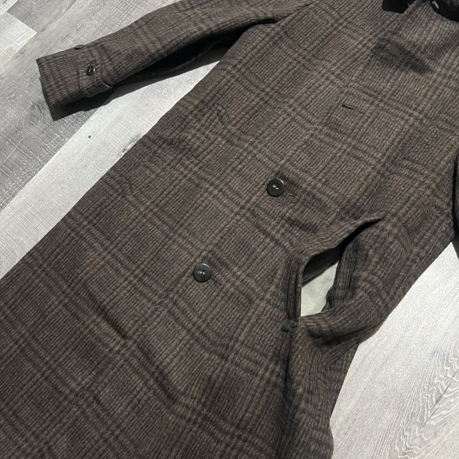 Brooks Brothers VTG Brooks Brothers 70s/80s Wool Overcoat Trench Shaggy 44 Size US L / EU 52-54 / 3 - 4 Thumbnail