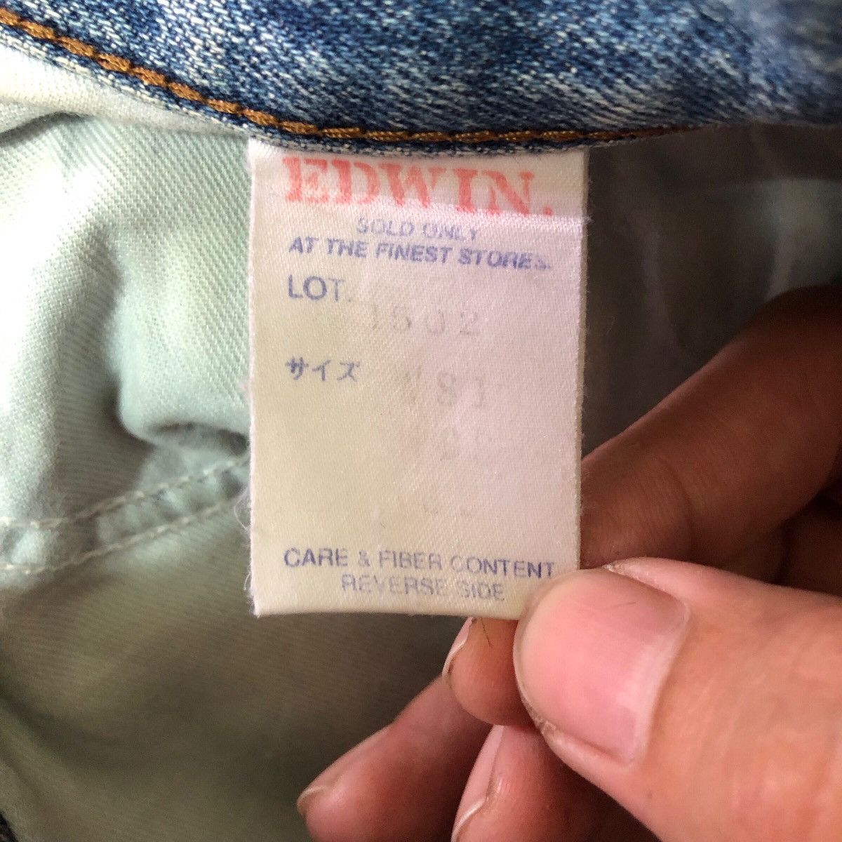 Edwin Vintage Edwin Distressed Denim Jeans Size US 32 / EU 48 - 14 Thumbnail