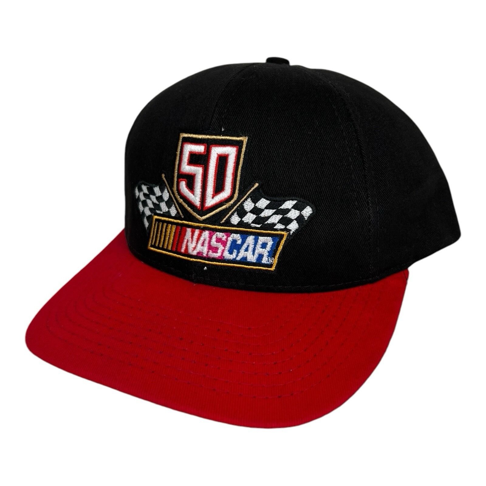 Chase Authentics Vintage NASCAR 50th Anniversary Snapback Hat Cap Made In USA Size ONE SIZE - 1 Thumbnail