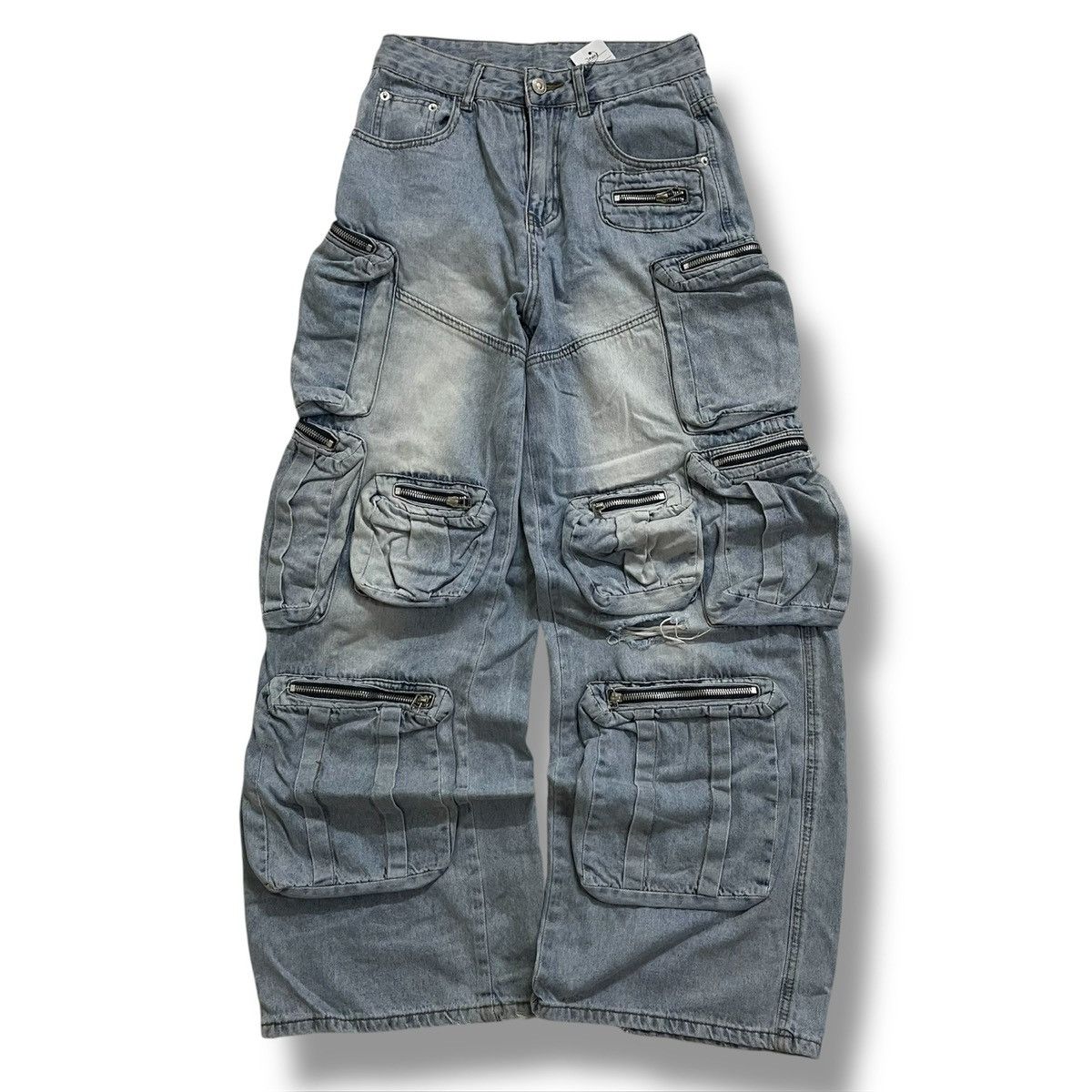 Hysteric Glamour Avant Gart Bondage Tactical Denim Crazy Jeans Size US 30 / EU 46 - 1 Thumbnail