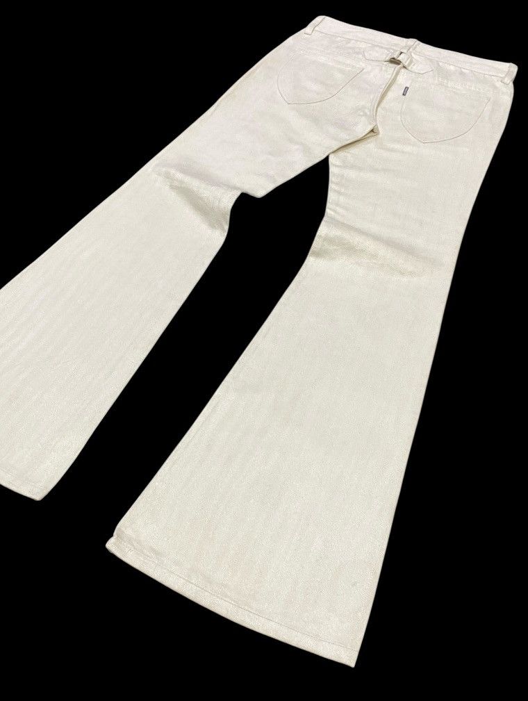 Tornado Mart 💃Tornado Mart AW2000 Mole Skin Flare Jeans Size US 33 - 25 Thumbnail