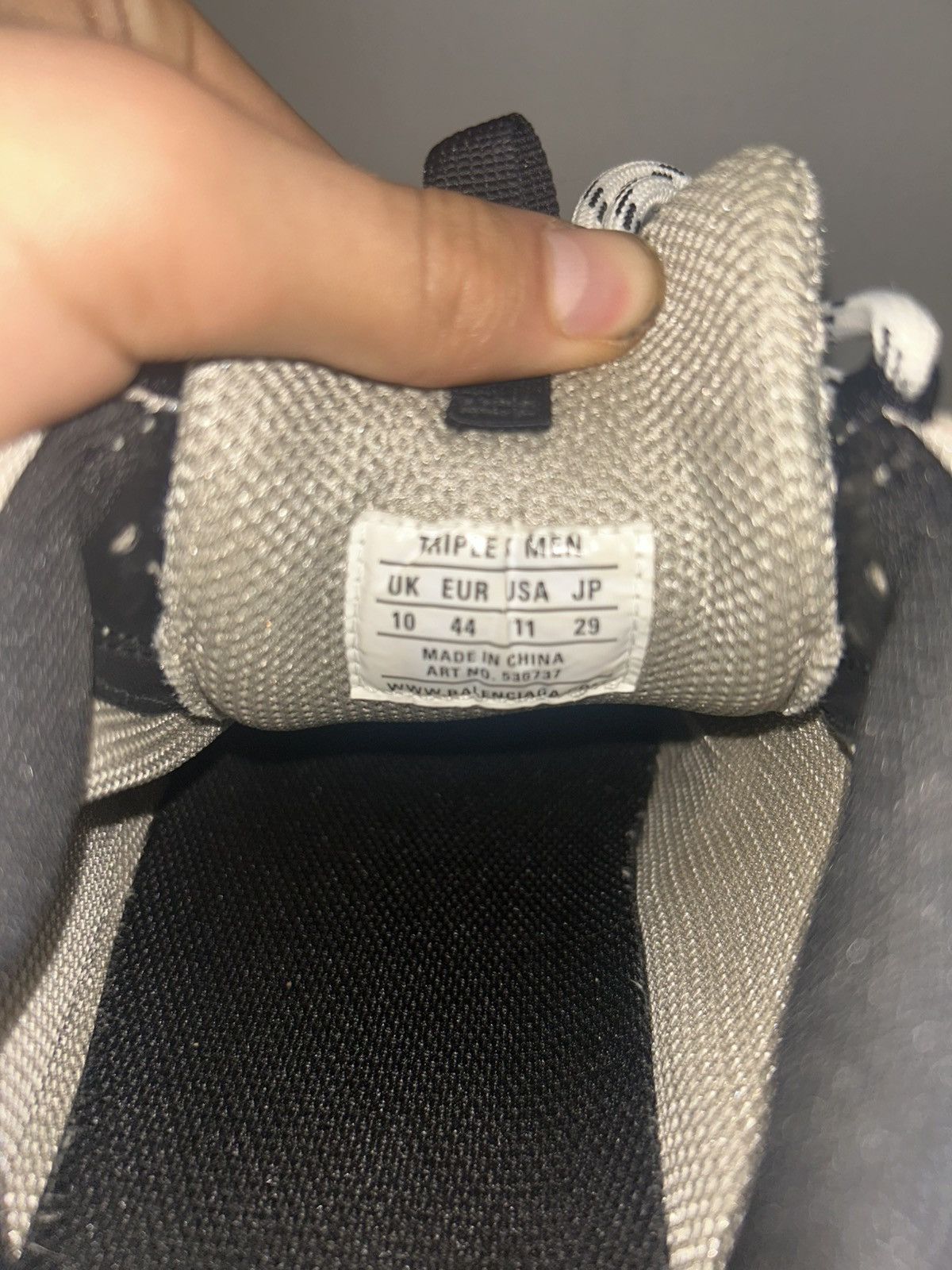 Balenciaga Balenciaga Triple S Beige size 11 Size US 11 / EU 44 - 6 Thumbnail