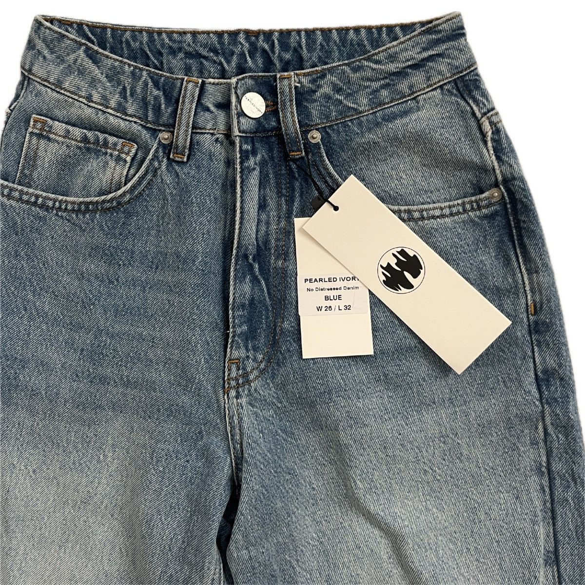 Other PEARLED IVORY 1403 SANDBLASTED BLUE JEANS Size US 26 / EU 42 - 2 Thumbnail