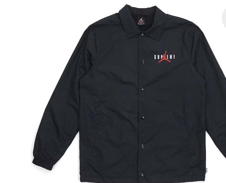 Jordan Brand × Supreme Supreme Jordan Coaches Jacket Size US XL / EU 56 / 4 - 7 Thumbnail