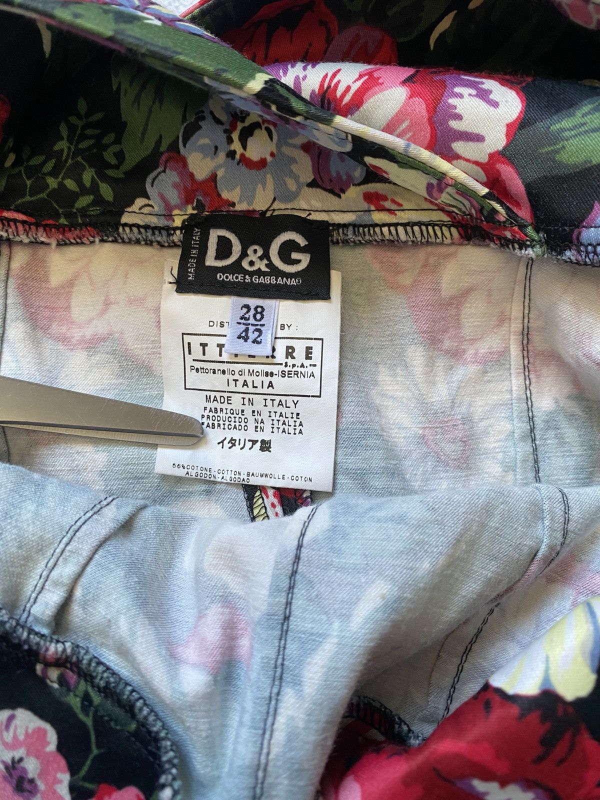 Dolce & Gabbana Vintage Dolce & Gabbana Floral Dress Authentic Y2K Luxury Size M / US 6-8 / IT 42-44 - 6 Thumbnail
