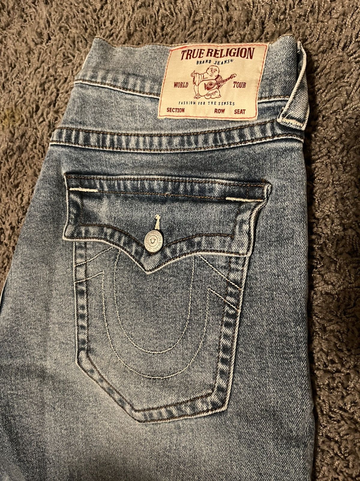 Glo Gang × True Religion True Religion Jeans Size US 33 - 4 Thumbnail
