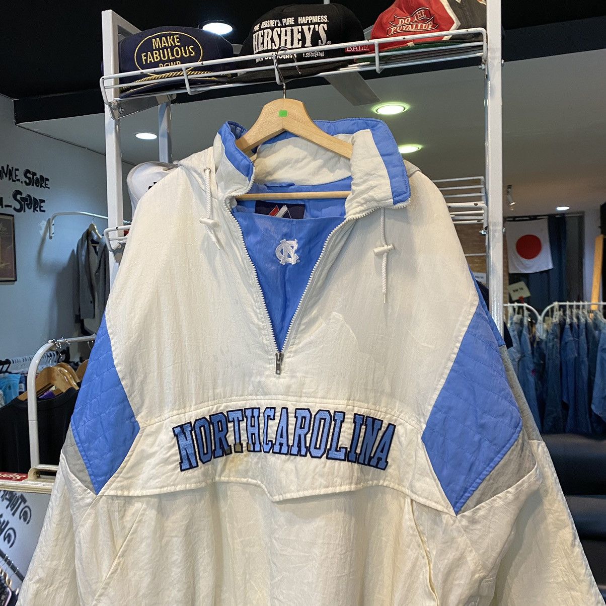 Majestic Vintage North Carolina Tarheel Pullover Majestic ParkaJacket Size US XL / EU 56 / 4 - 3 Thumbnail