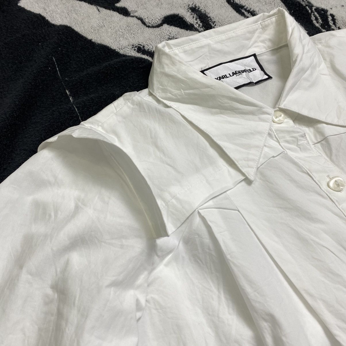 Karl Lagerfeld Karl Lagerfeld Paris button shirt good design Size M / US 6-8 / IT 42-44 - 7 Thumbnail