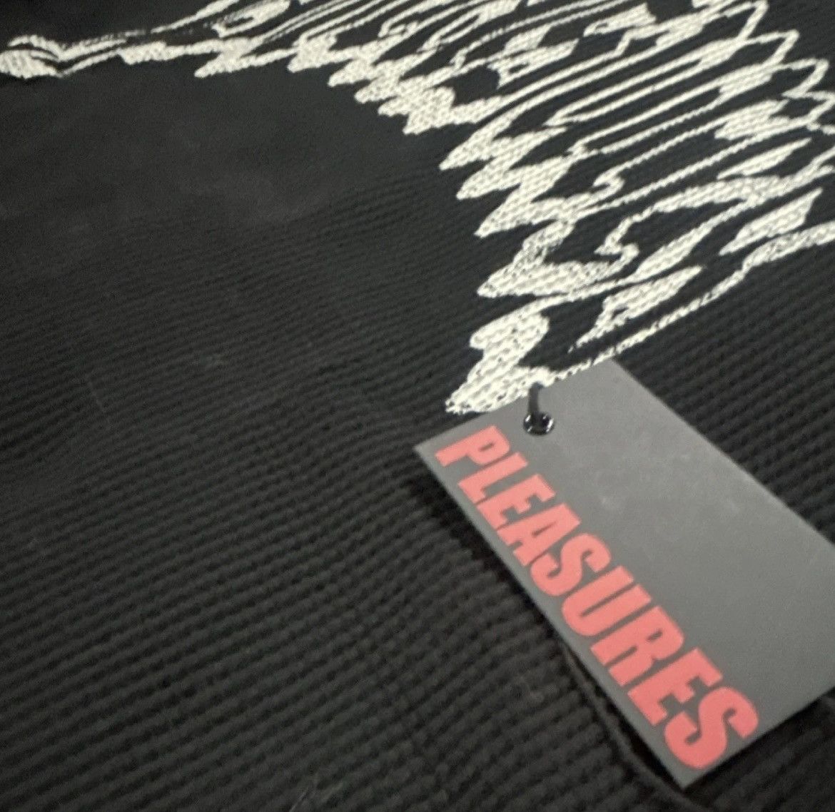 Pleasures PLEASURES Twitch Waffle Shirt - Black Size Large Size US L / EU 52-54 / 3 - 6 Thumbnail