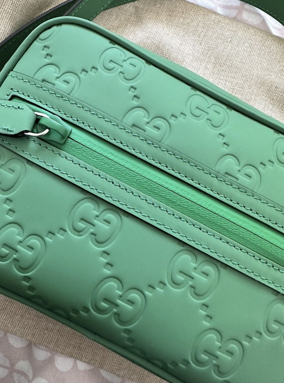 Gucci Gucci mini crossbag brand new 100% leather Size ONE SIZE - 1 Thumbnail