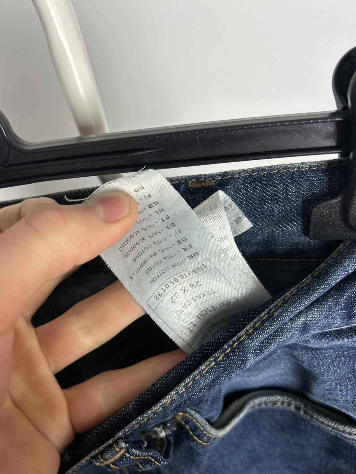 Carhartt × Jean × Vintage Carhartt Texas Pant Blue Denim Jeans Size US 29 - 11 Thumbnail