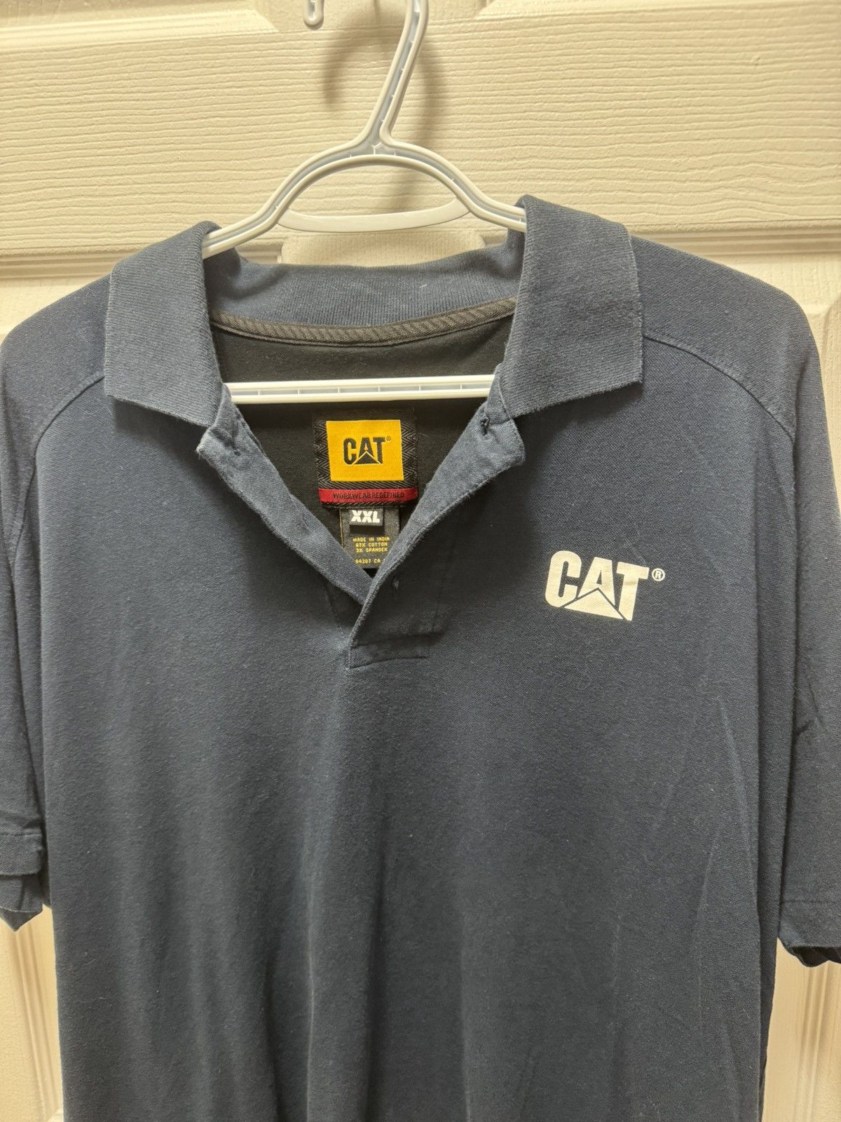 Caterpillar Cat Caterpillar Workwear Collared Shirt Oversized Size US XXL / EU 58 / 5 - 2 Thumbnail
